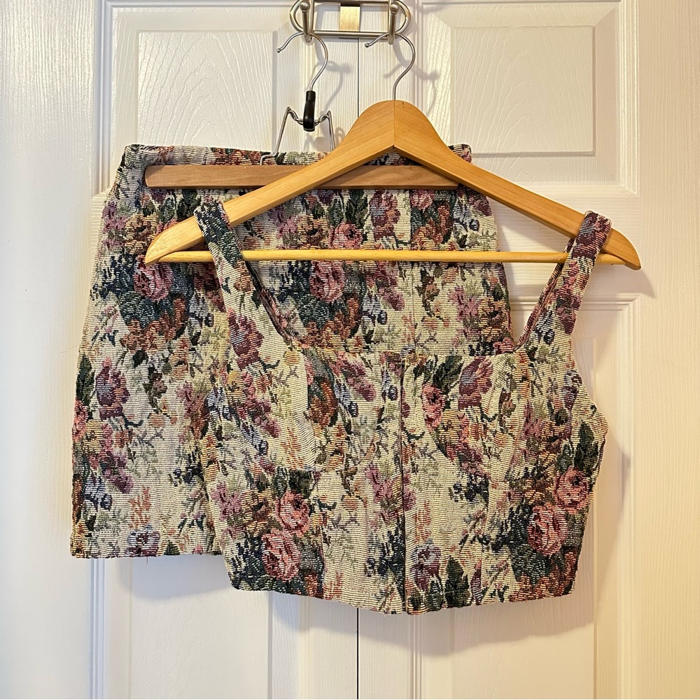 Wild Fable Cropped Tank & Skirt Set, Small / 2